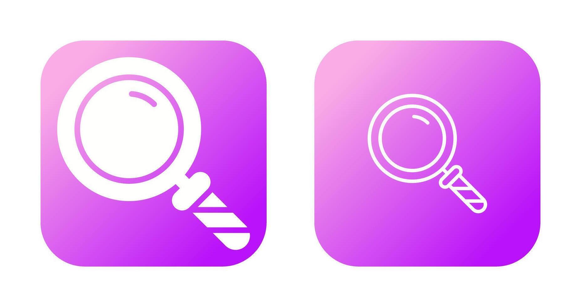 Magnifying Glass Vector Icon