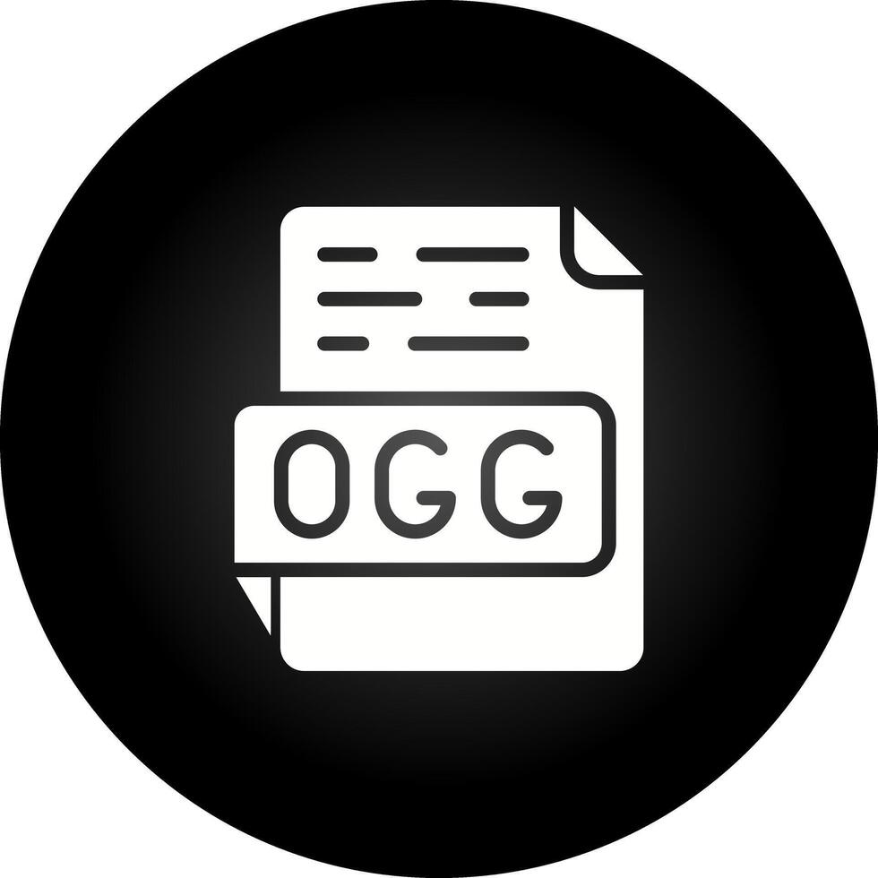 OGG Vector Icon