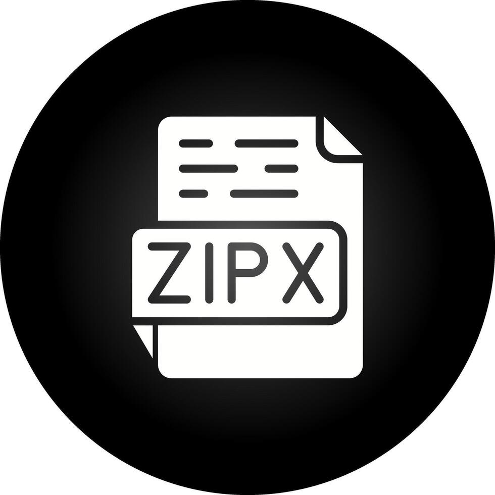 ZIPX Vector Icon