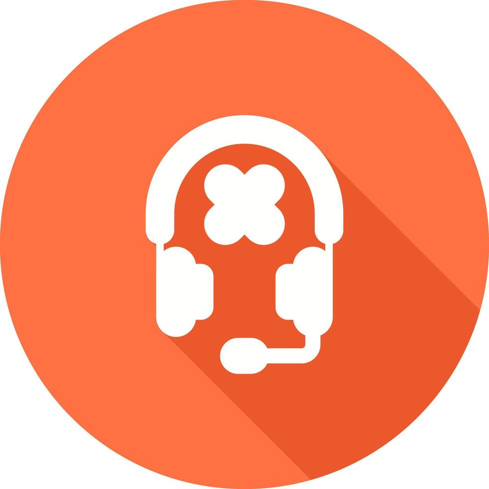 música auriculares vector icono