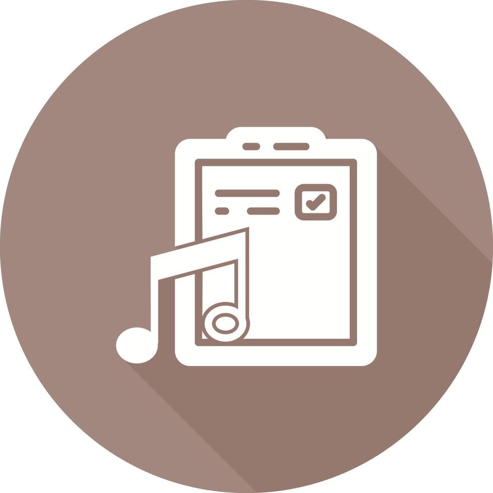 Music File Vector Icon