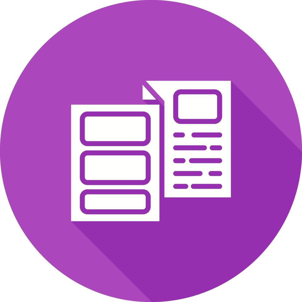 Brochure Vector Icon