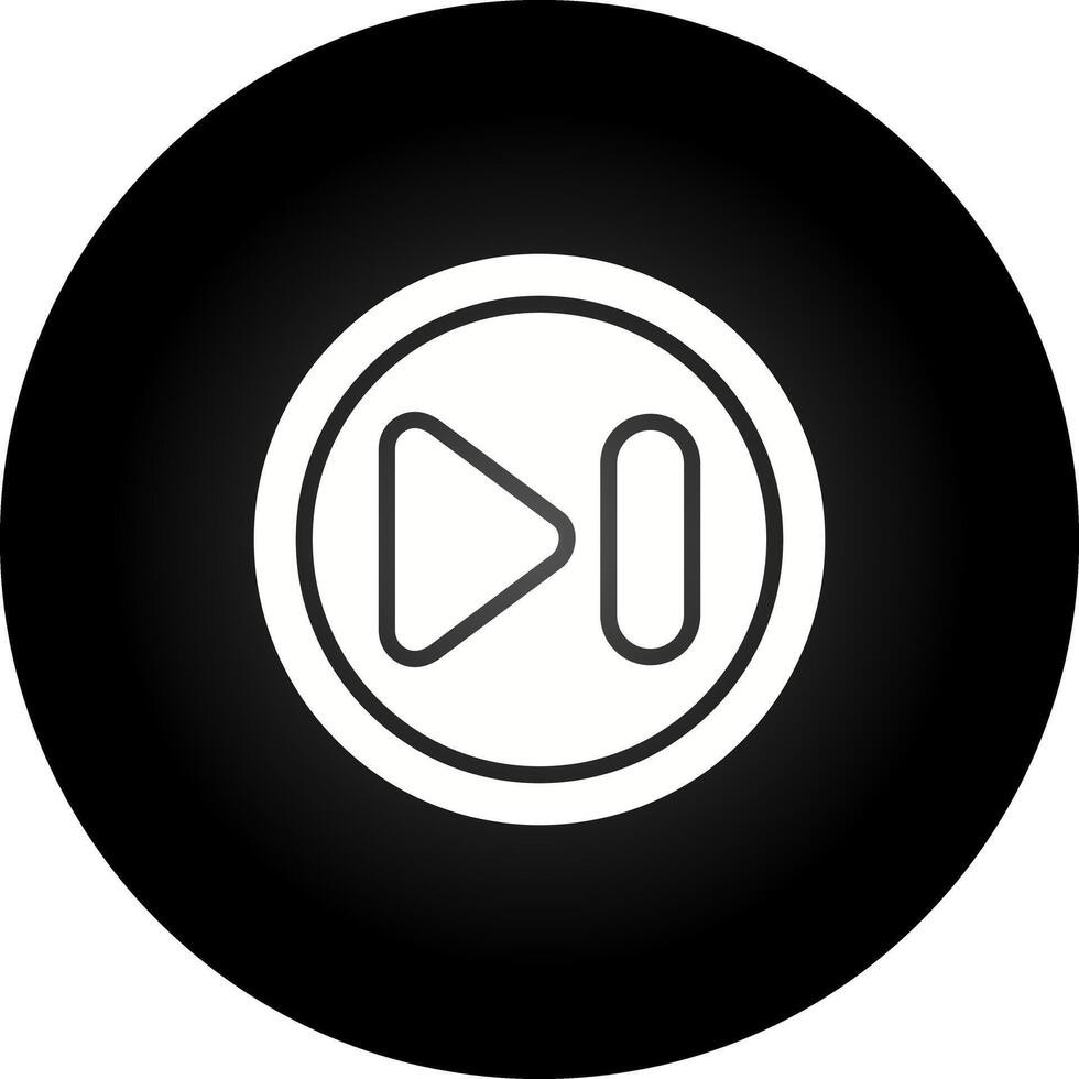Next Track Button Vector Icon