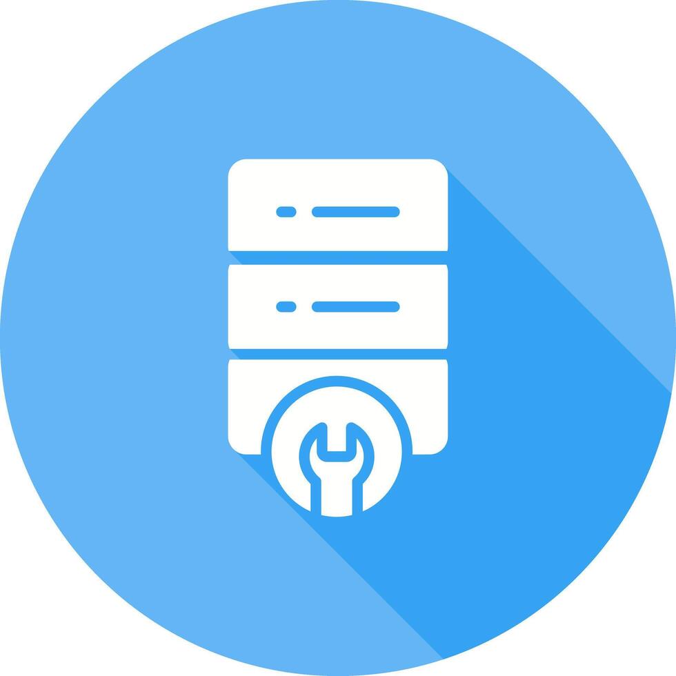 Server Maintenance Vector Icon
