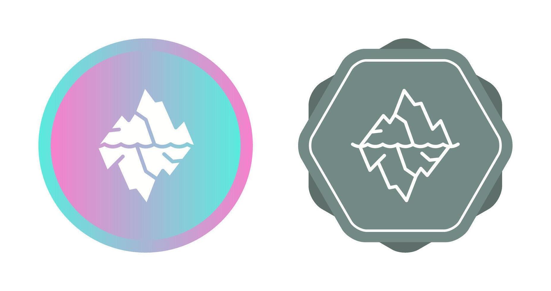 Glacier Vector Icon