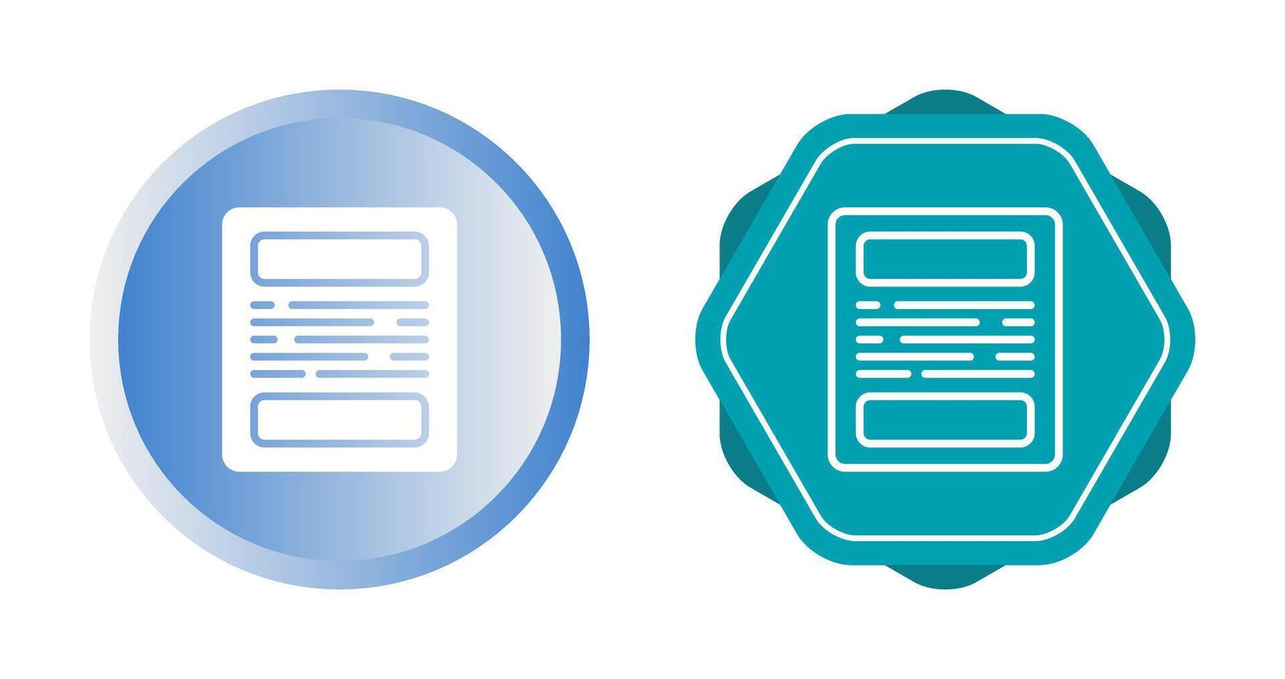 Document Vector Icon