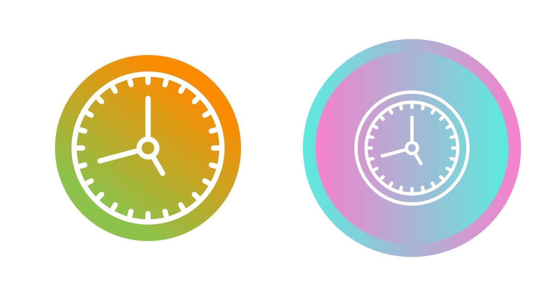 Clock Vector Icon