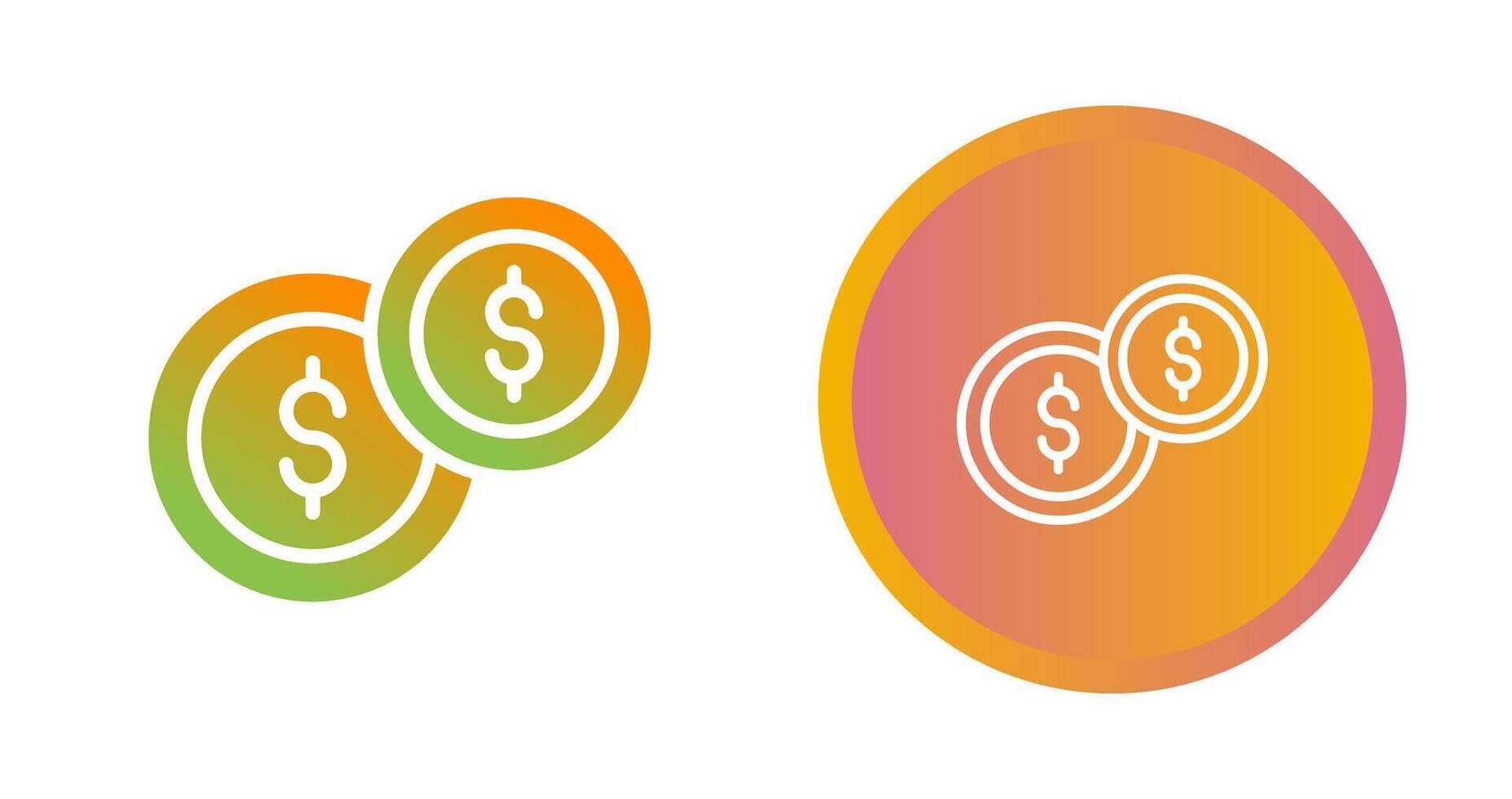 Coins Vector Icon