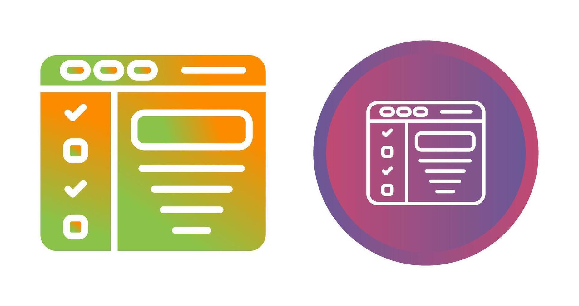 Design Brief Vector Icon