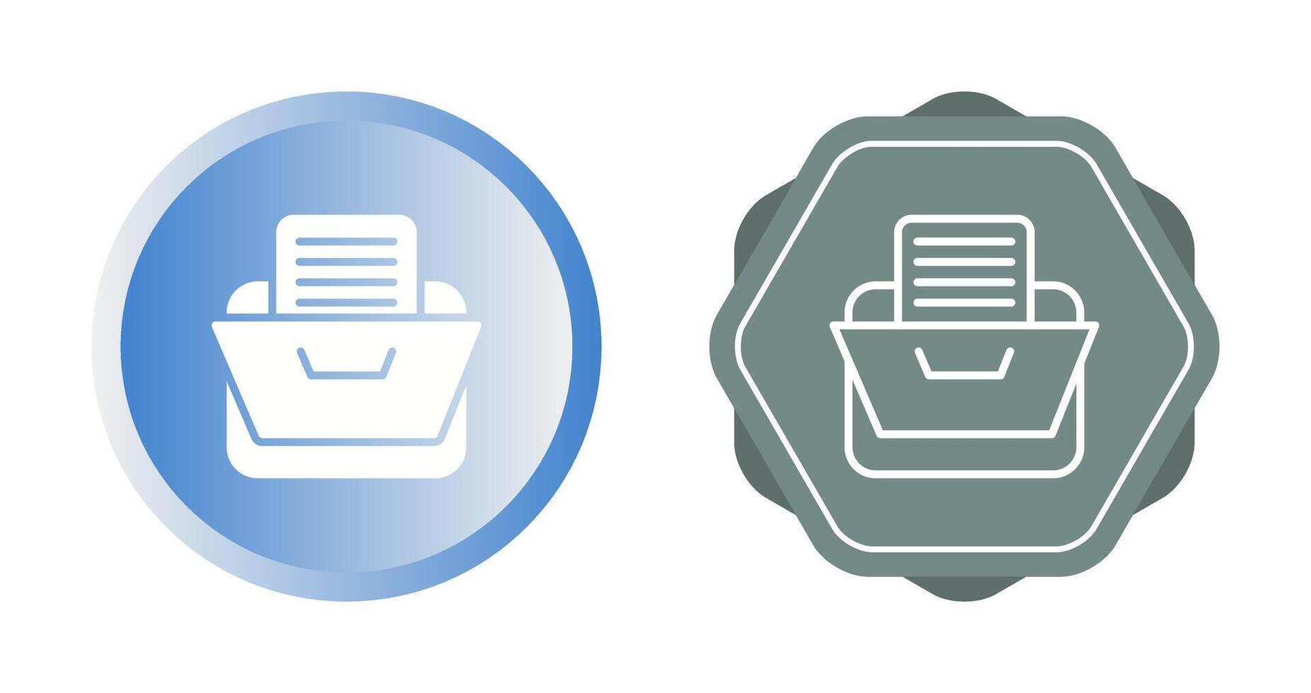 Filing Cabinet Vector Icon