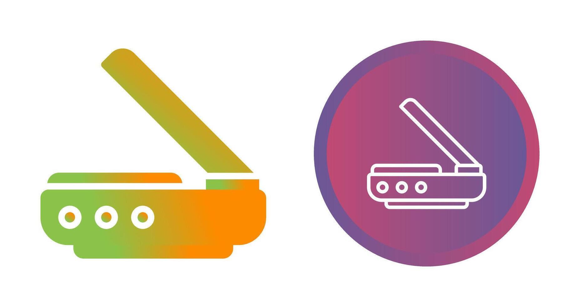 Scanner Vector Icon