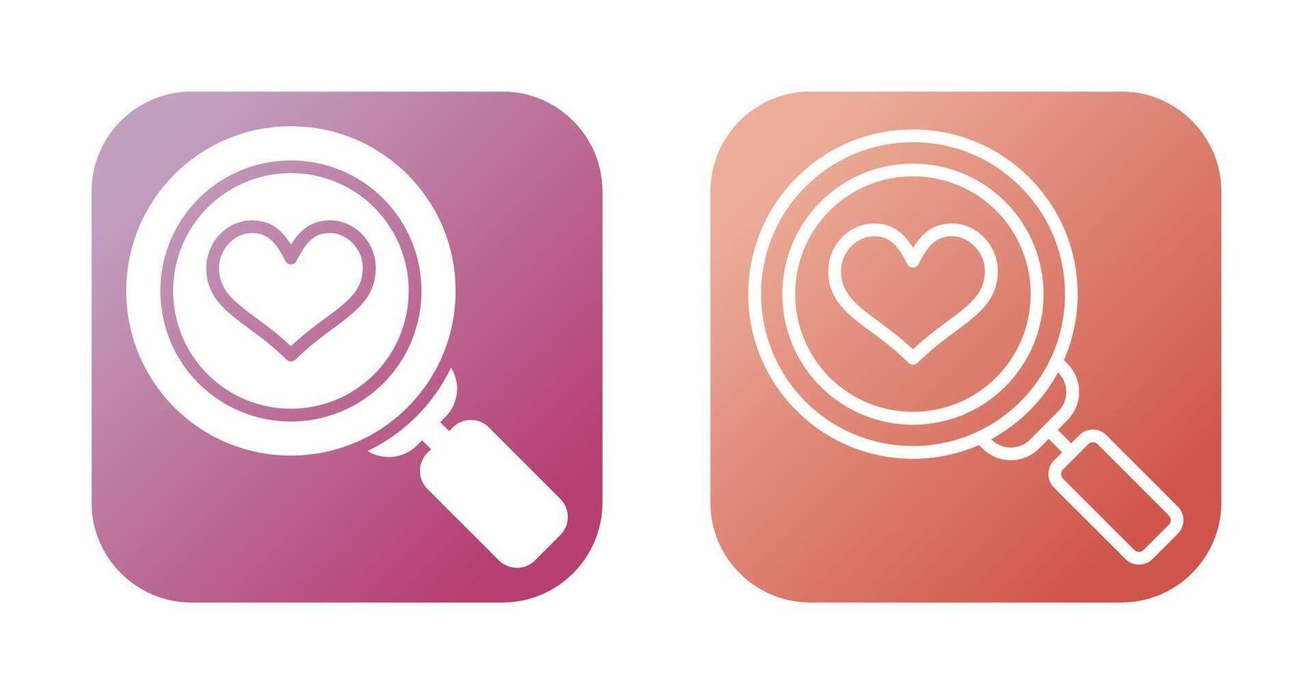 Find Love Vector Icon