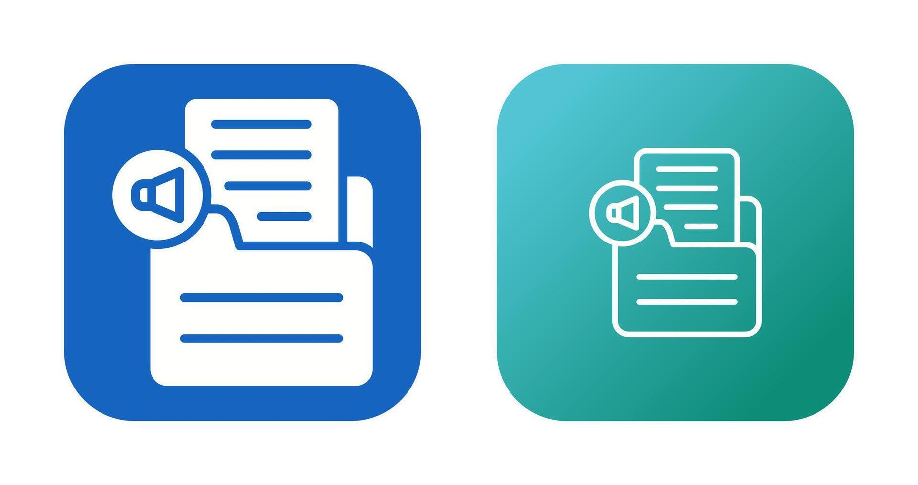 Document Insert Audio Vector Icon