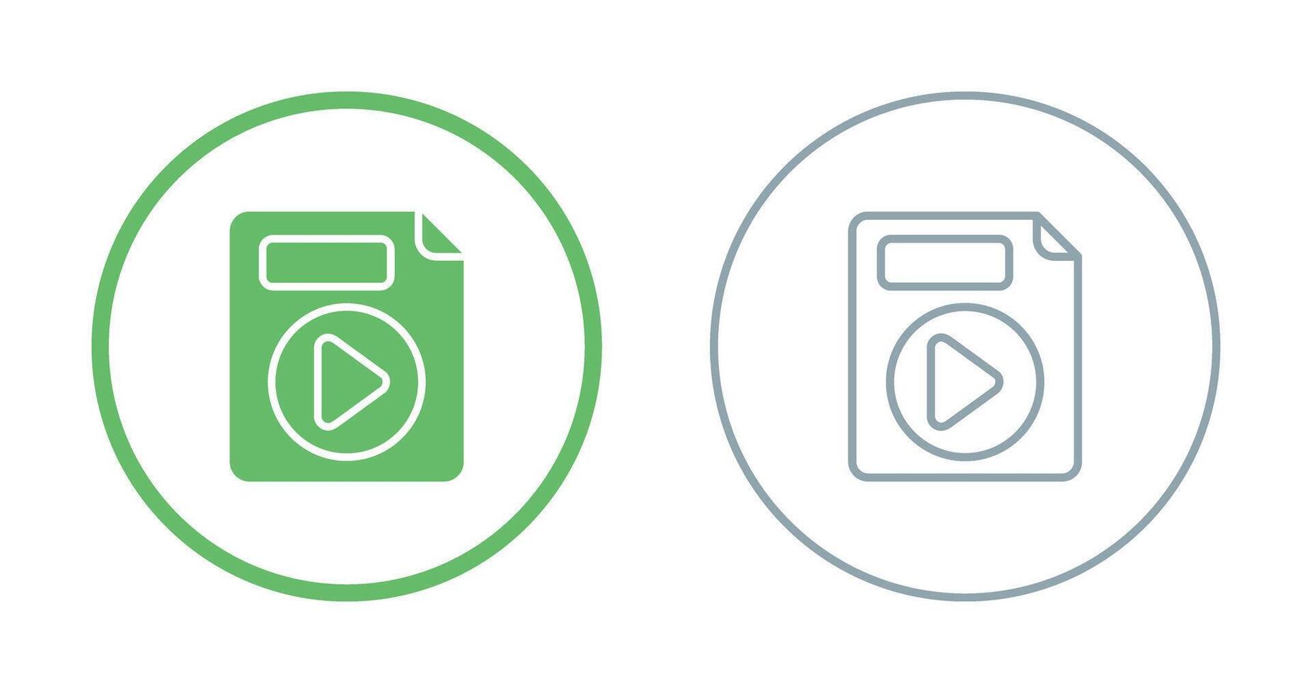 Video File Vector Icon