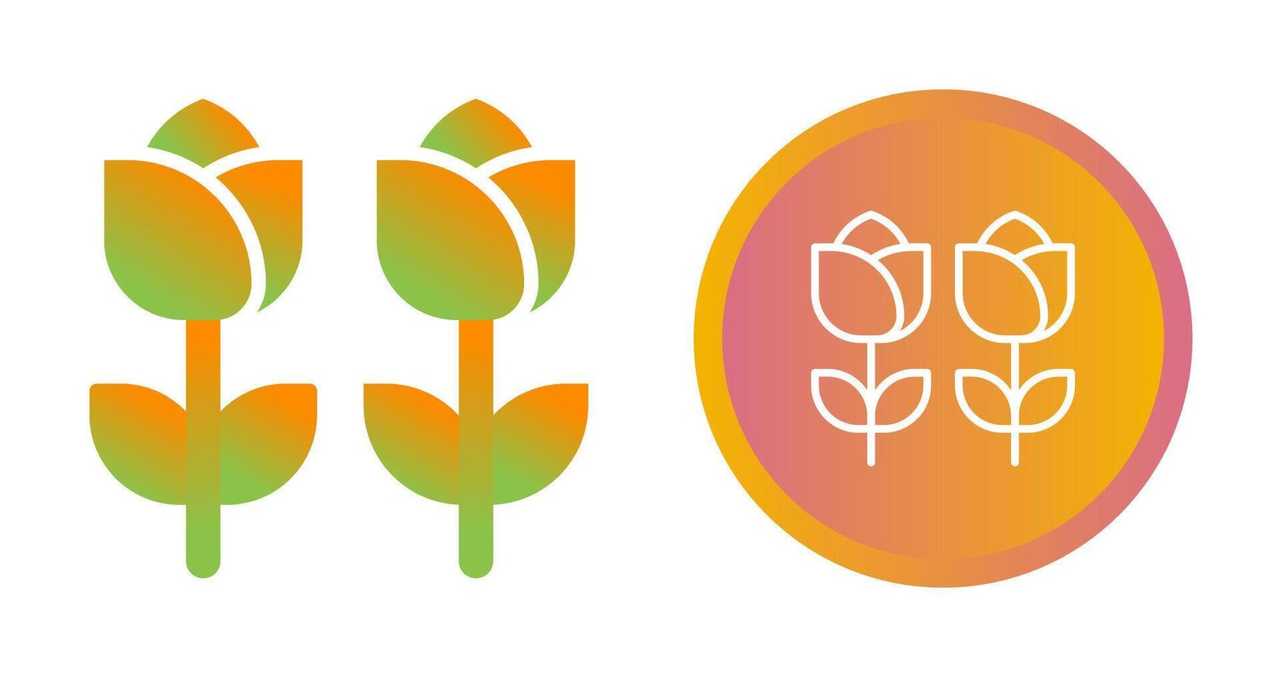 Roses Vector Icon