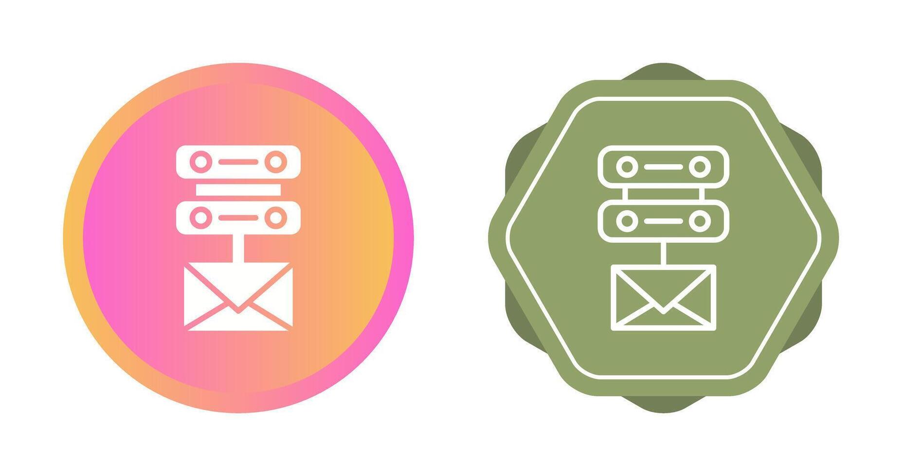 Email Server Vector Icon