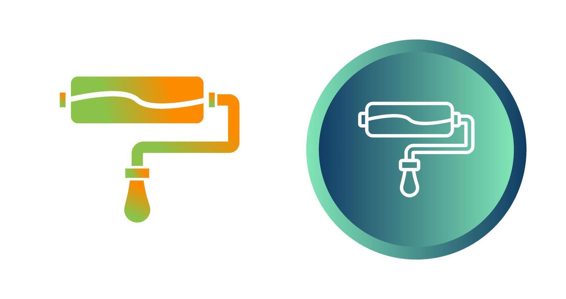 Paint Roller Vector Icon