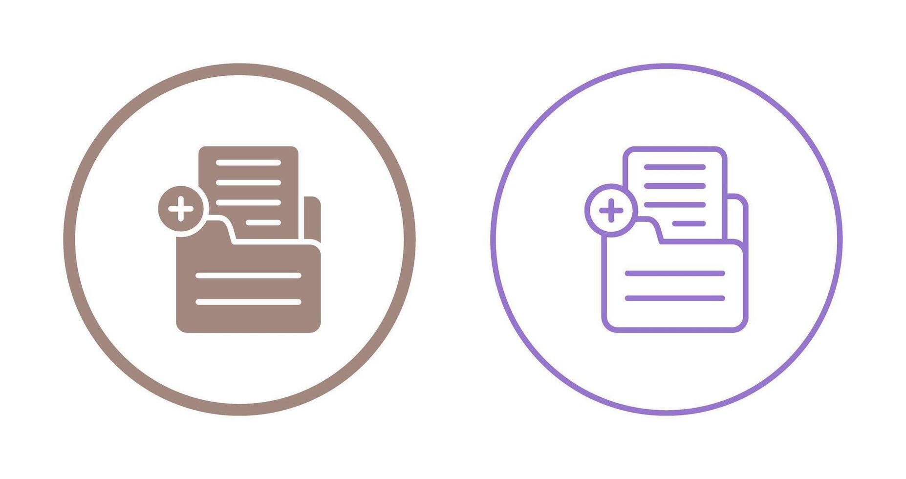 Document Add Vector Icon
