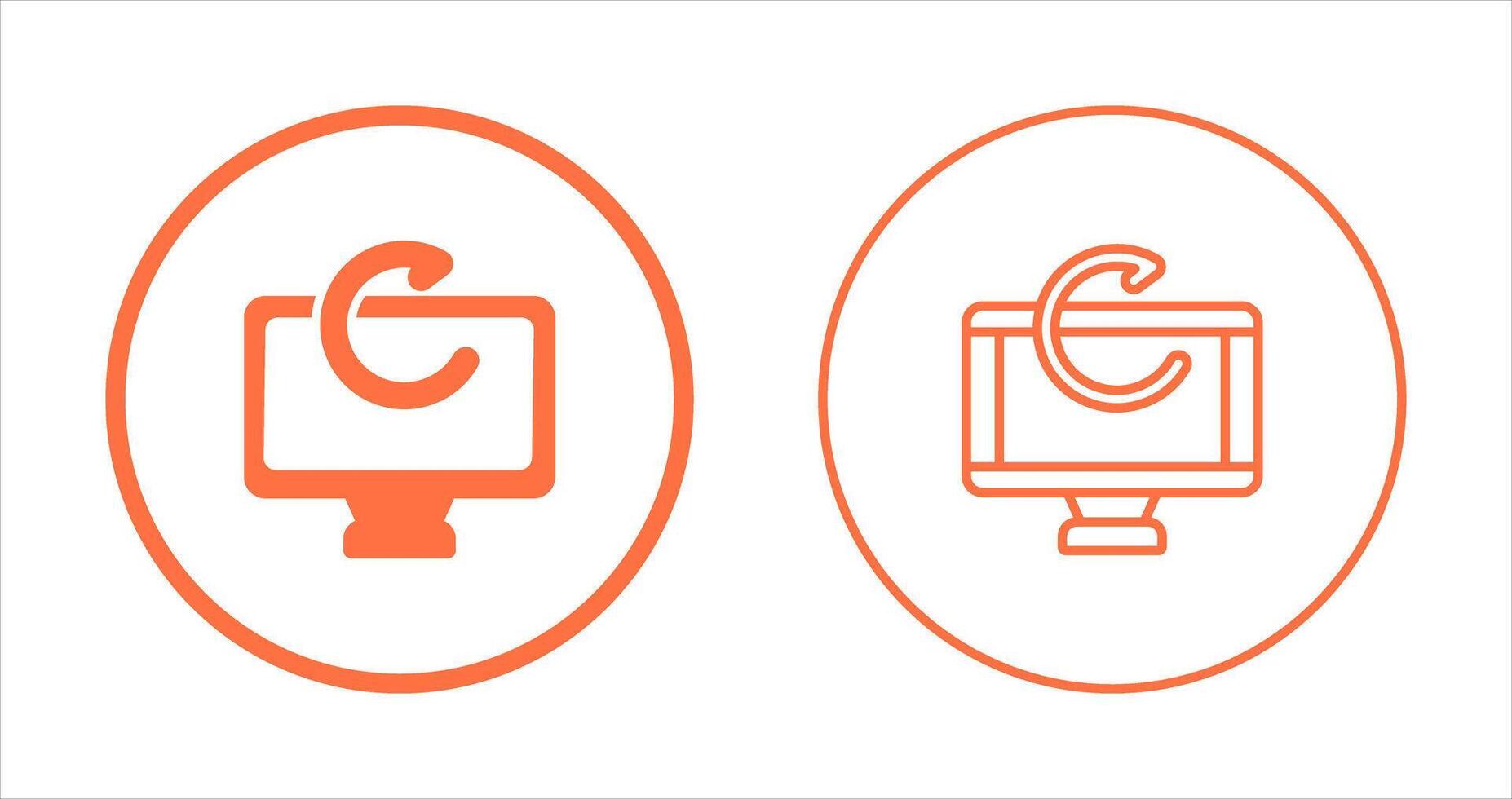 Restart Vector Icon