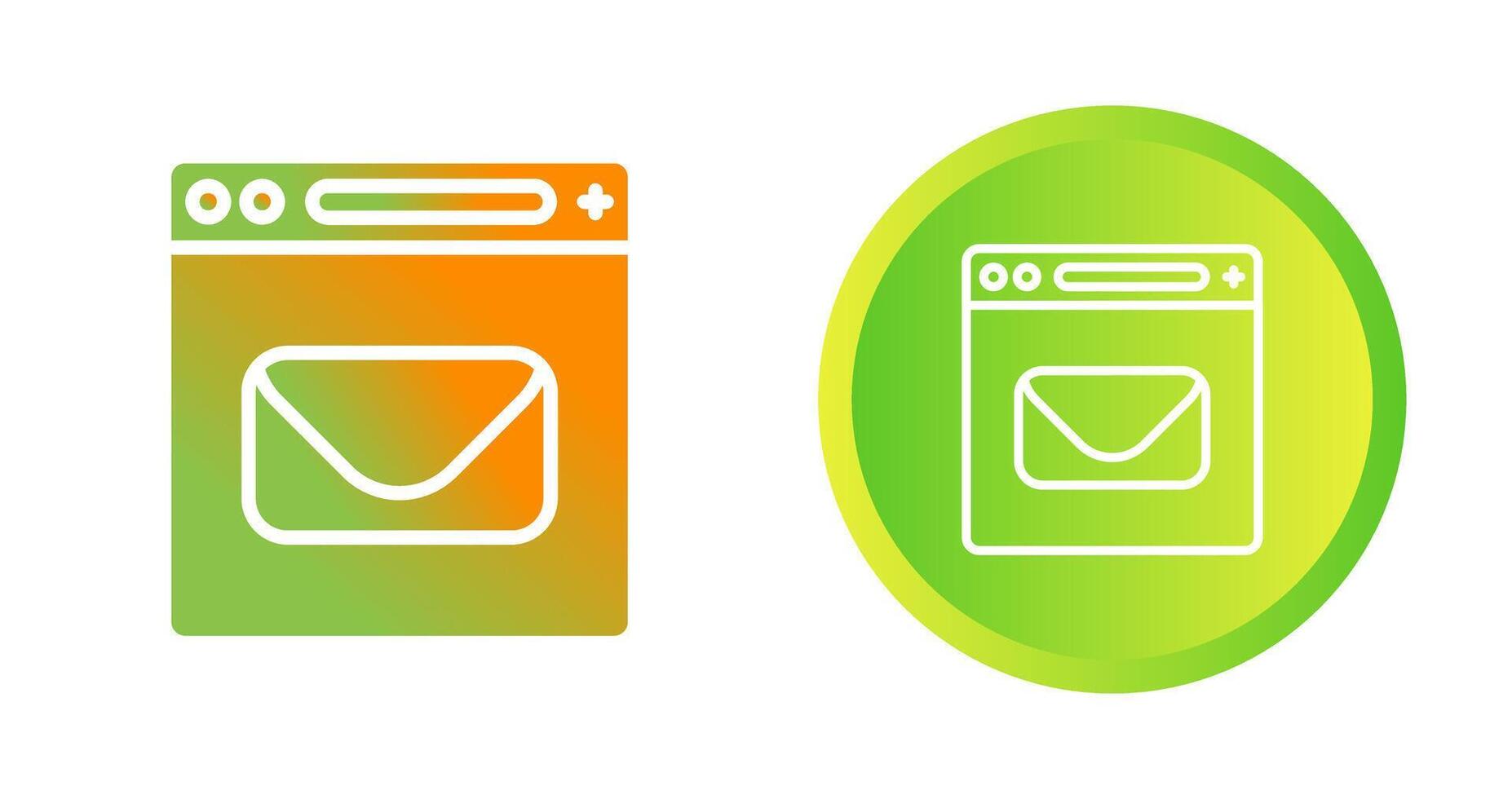 icono de vector de correo electrónico