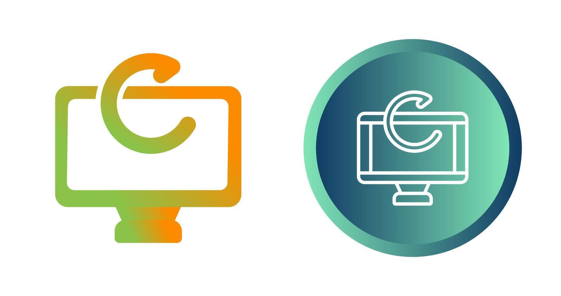 Restart Vector Icon