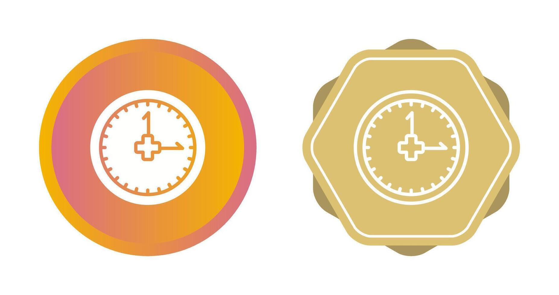 icono de vector de reloj