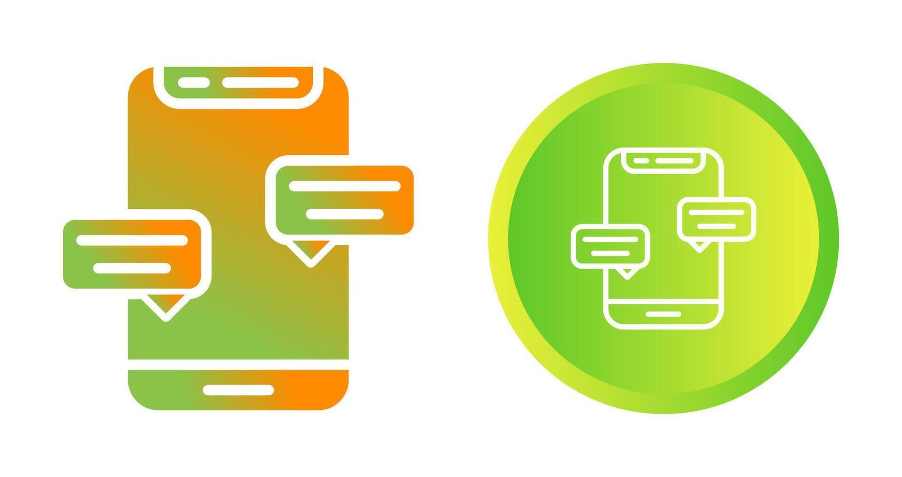 Couple's massage Vector Icon