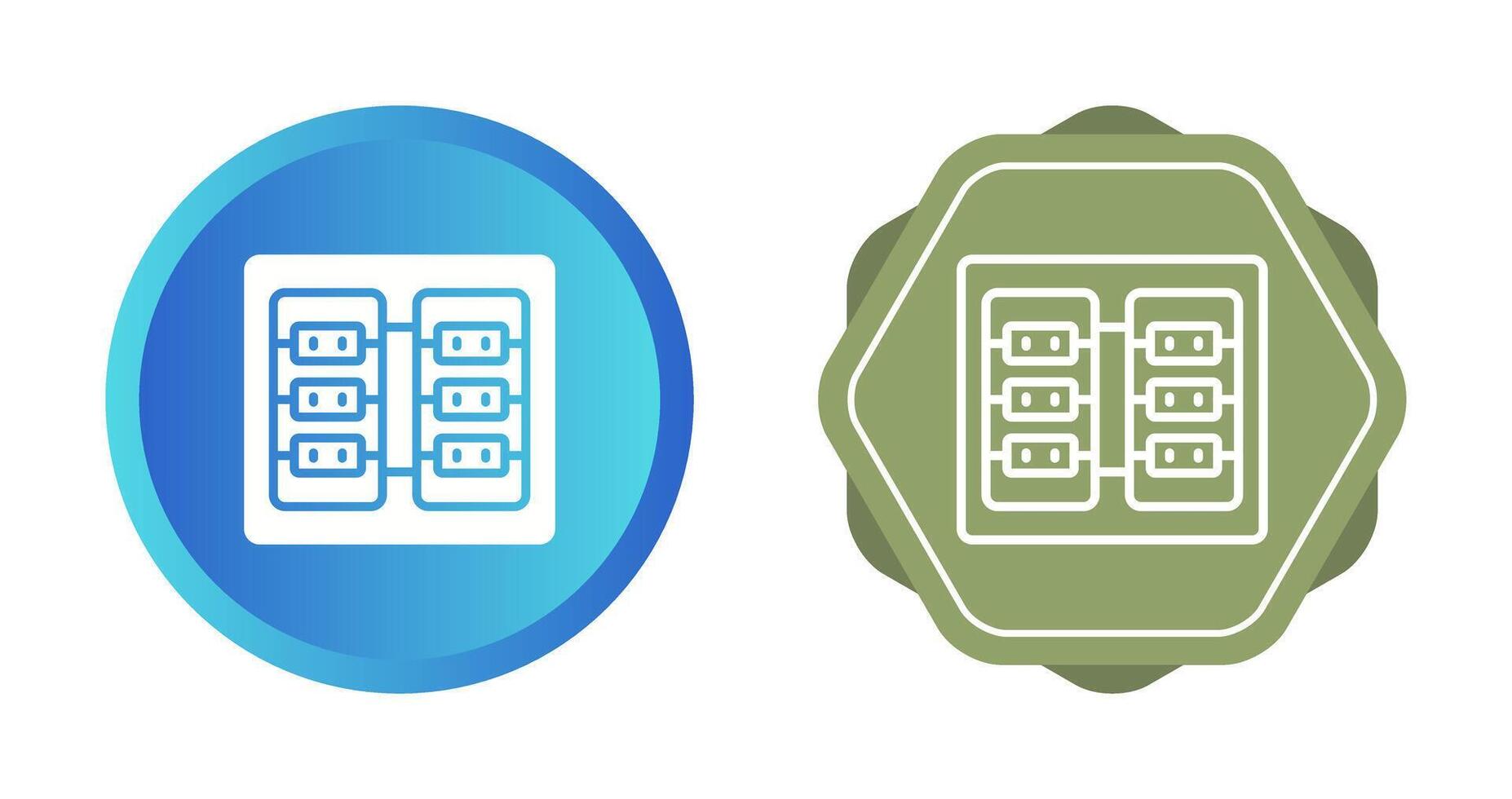 Server Room Vector Icon