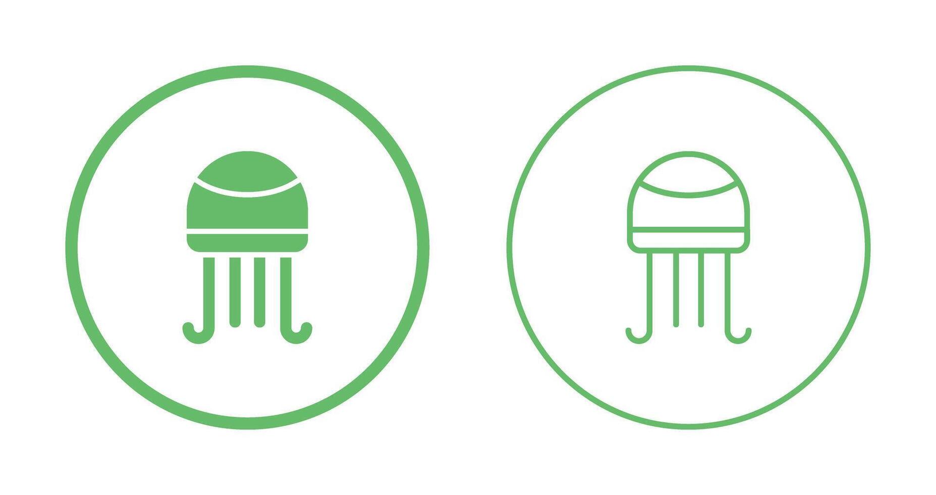 Jellyfish Vector Icon