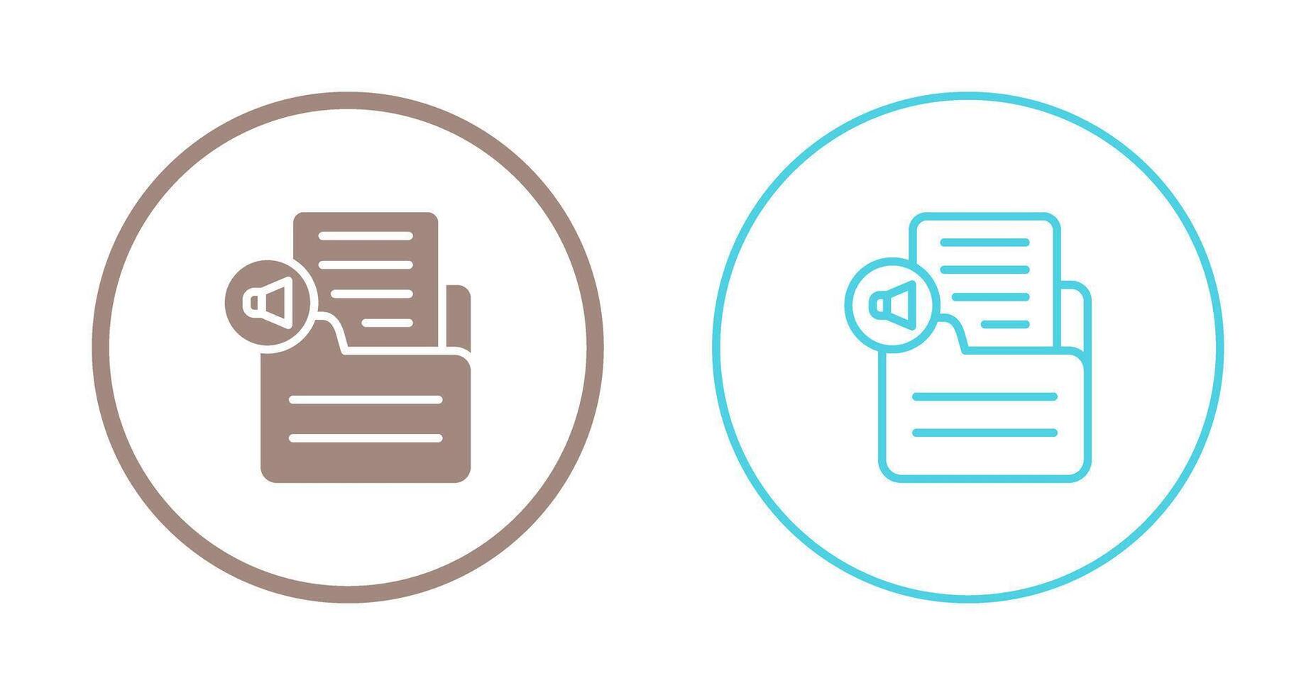 Document Insert Audio Vector Icon