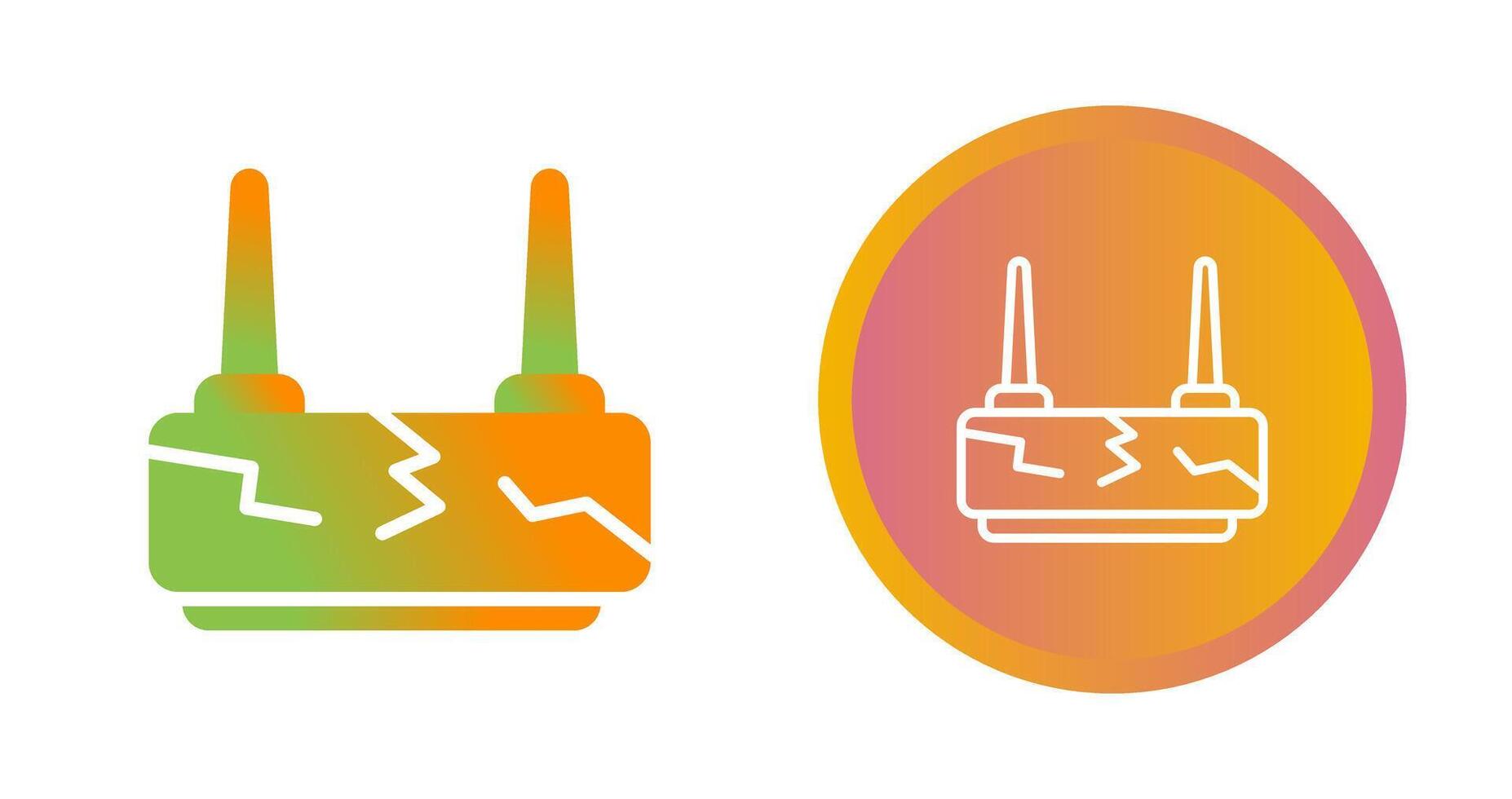 Router Device Vector Icon