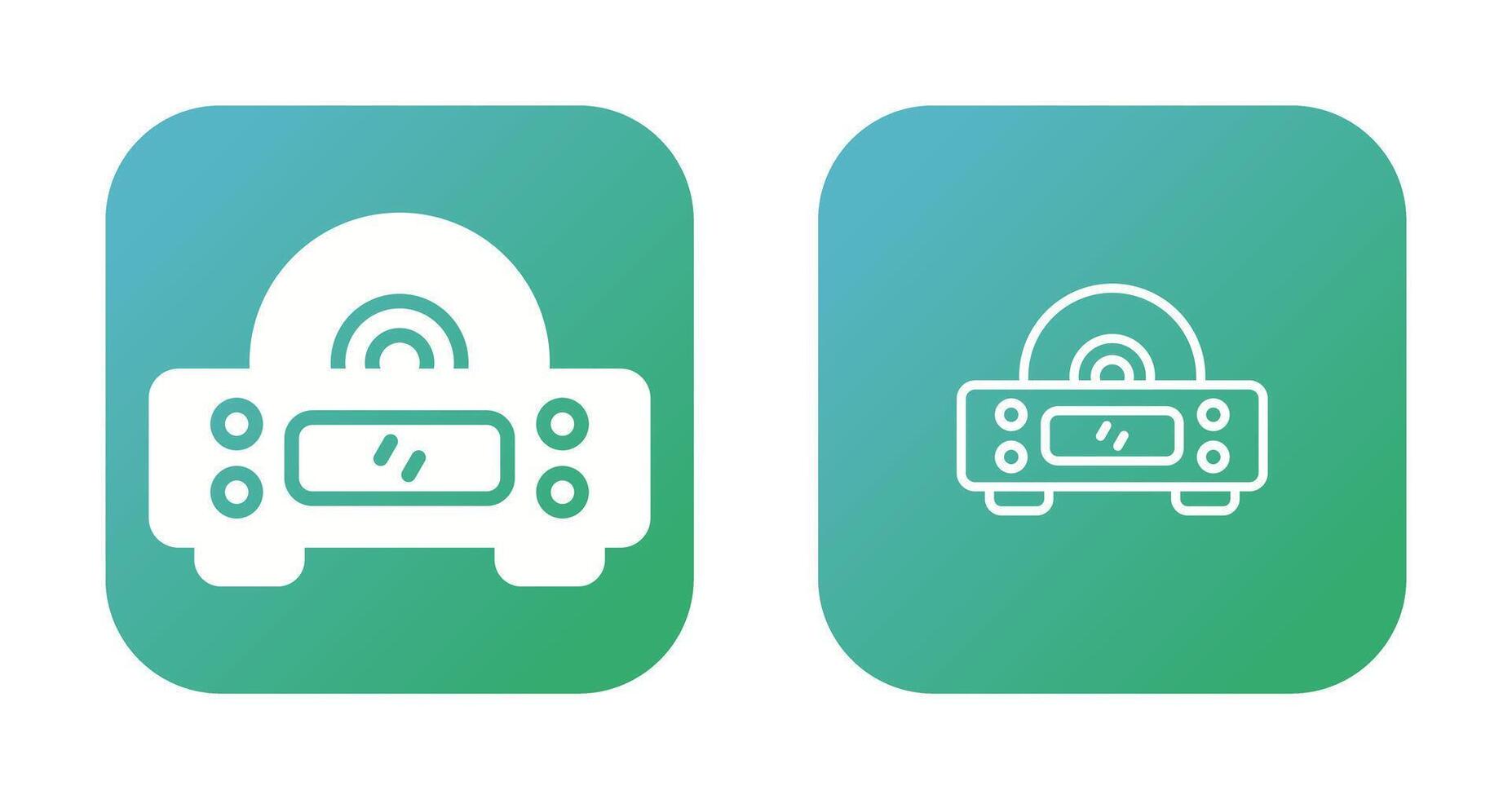 Cd Player Vector Icon