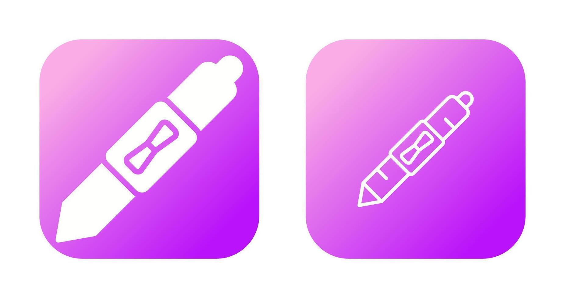 Tablet Pen Vector Icon