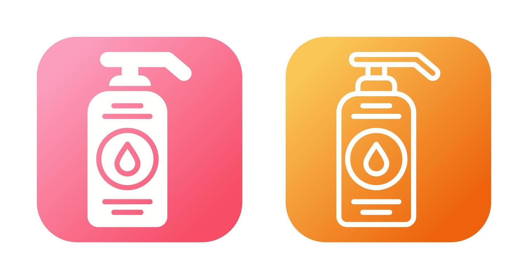 Hand sanitizer Vector Icon