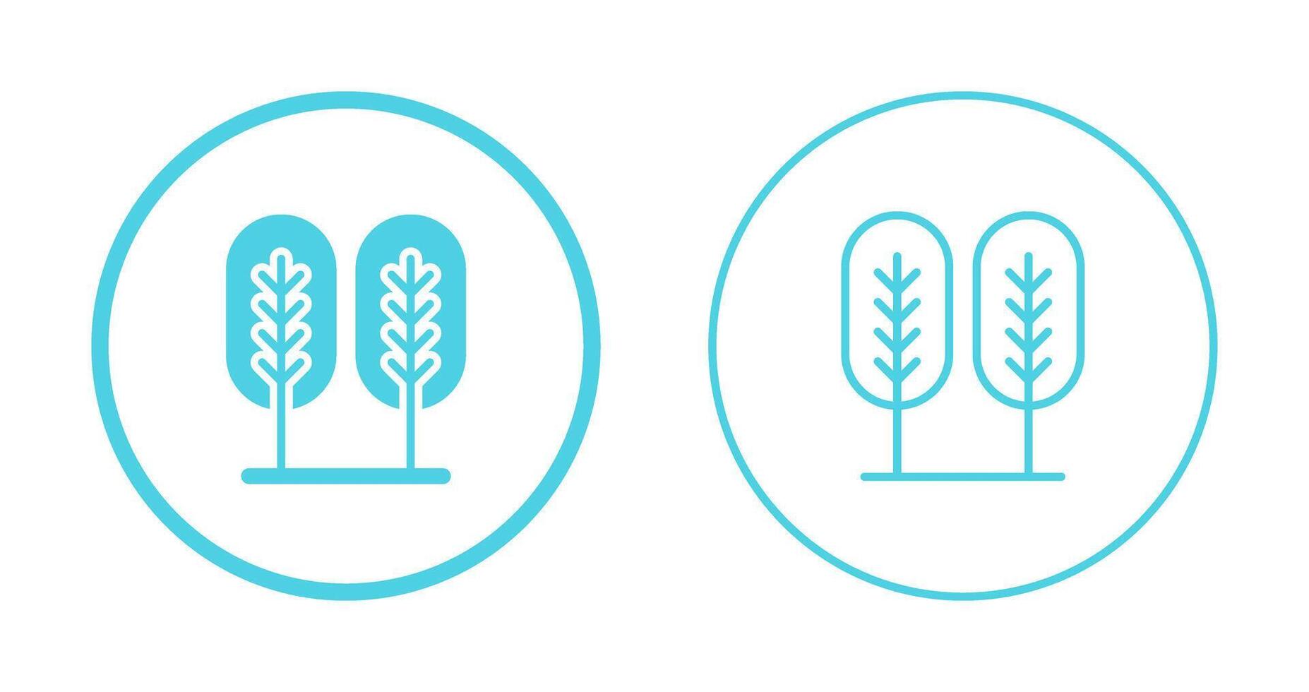 Birch tree Vector Icon