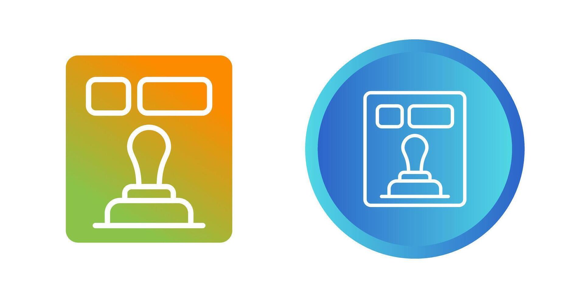 Stamp Tool Vector Icon