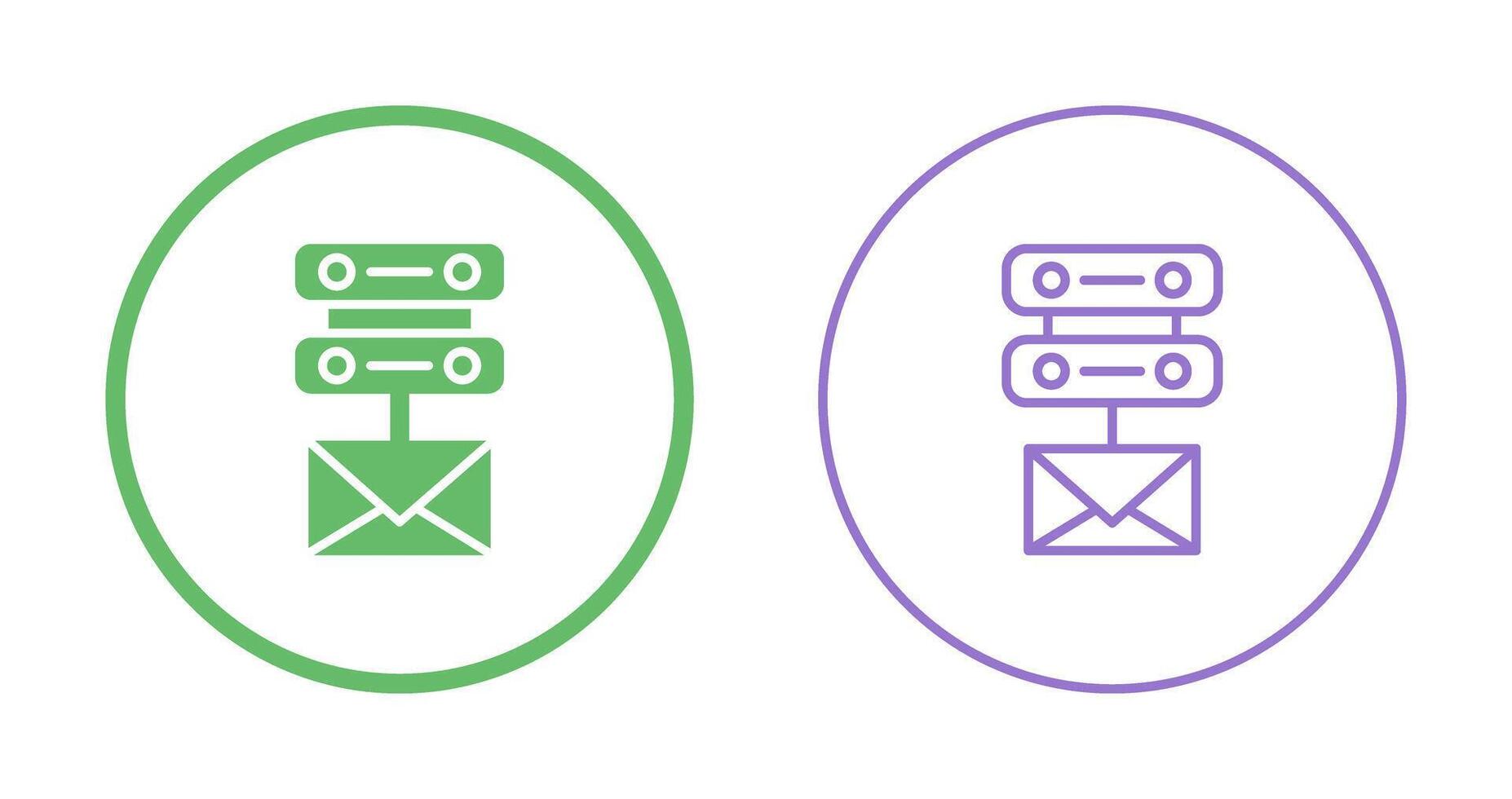 Email Server Vector Icon