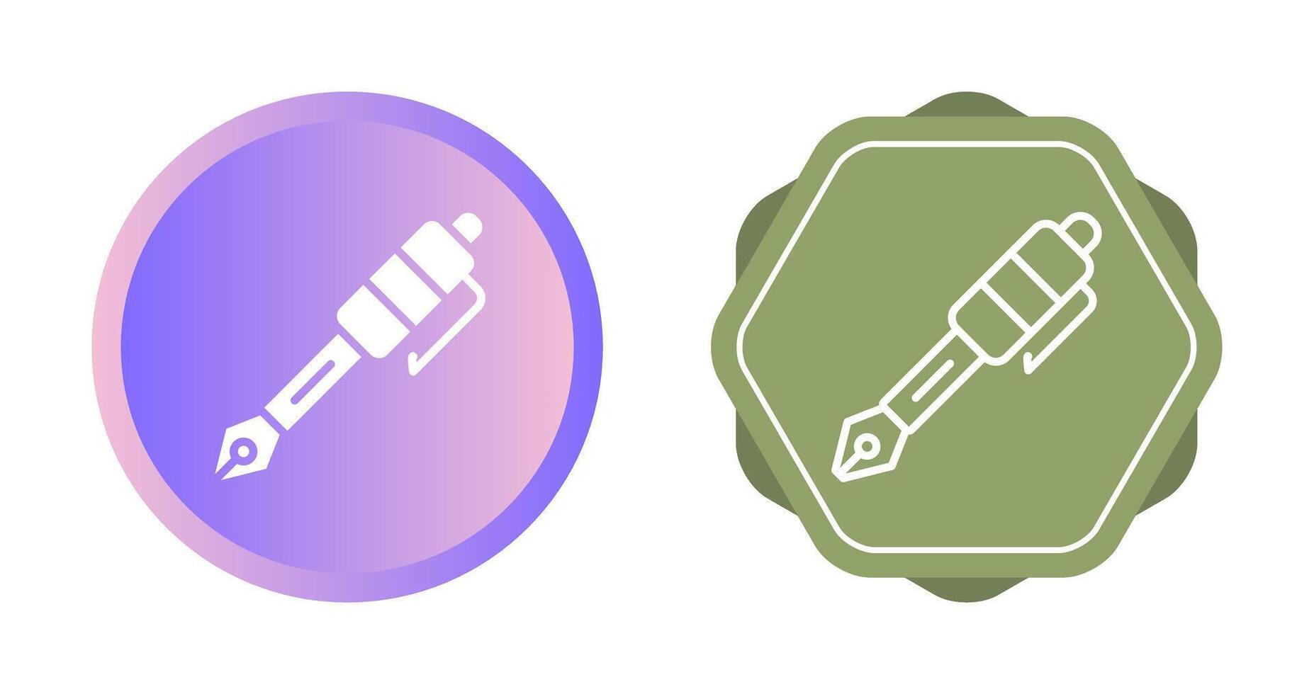 Fountain Pen Vector Icon