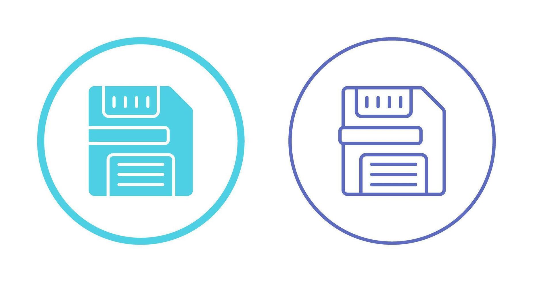 Floppy Disc Vector Icon