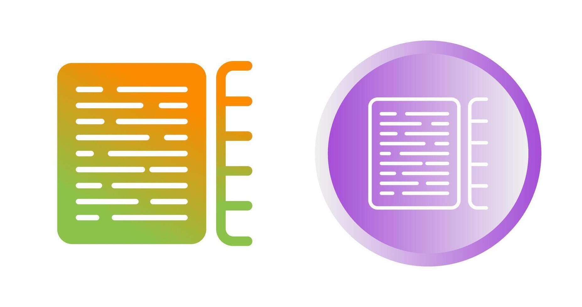 Document Indexing Vector Icon