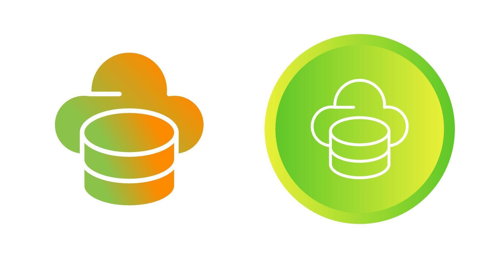 MySQL Hosting Vector Icon