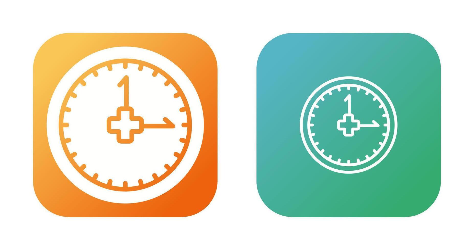 Clock Vector Icon