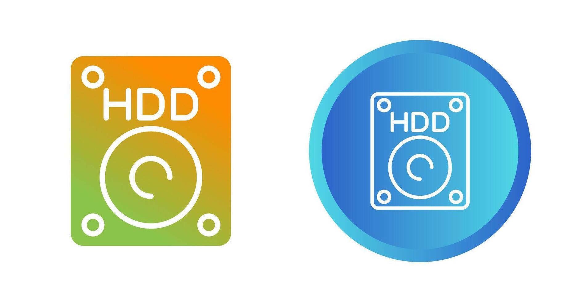 Hdd Vector Icon