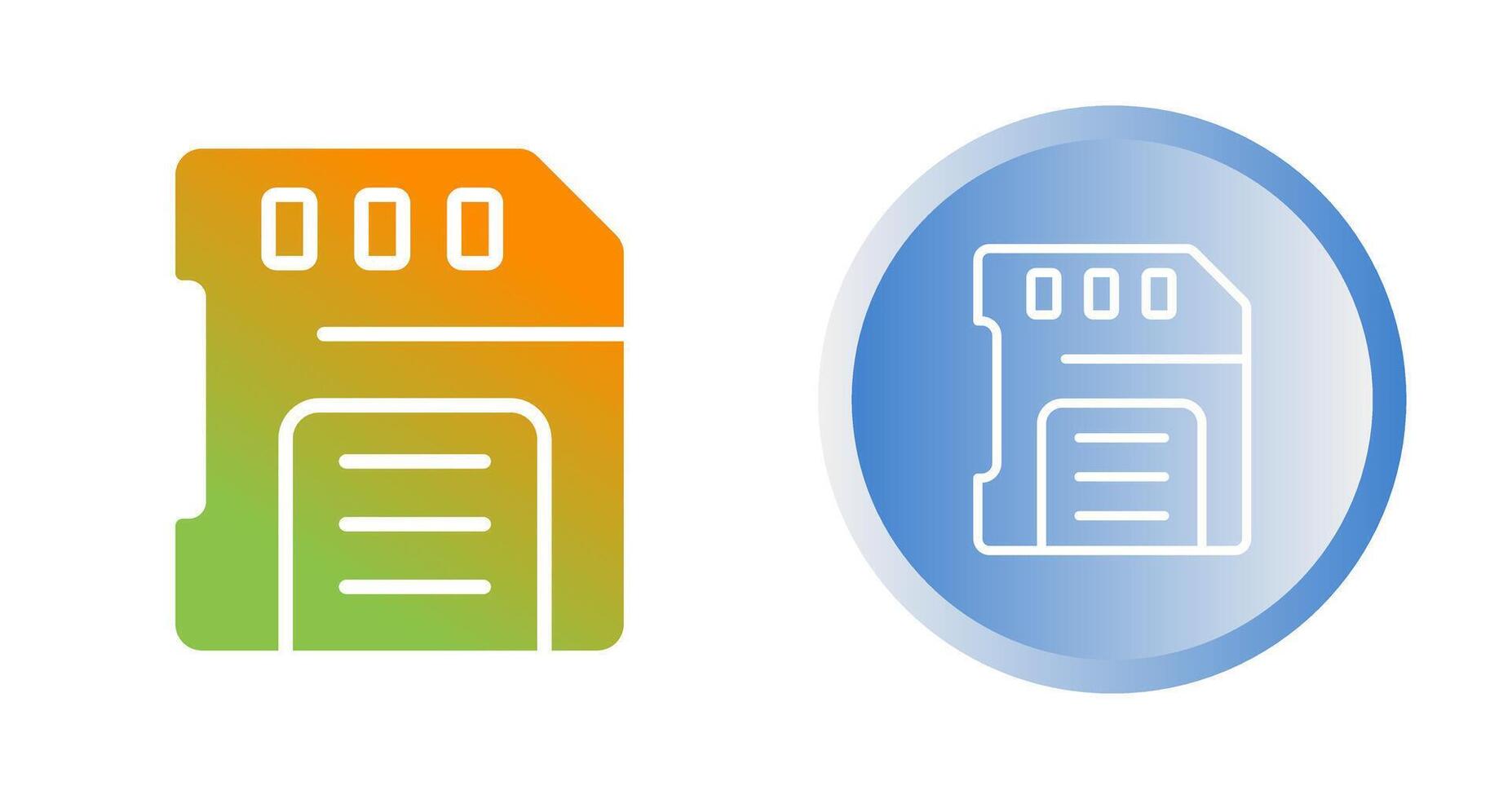 Sd Card Vector Icon