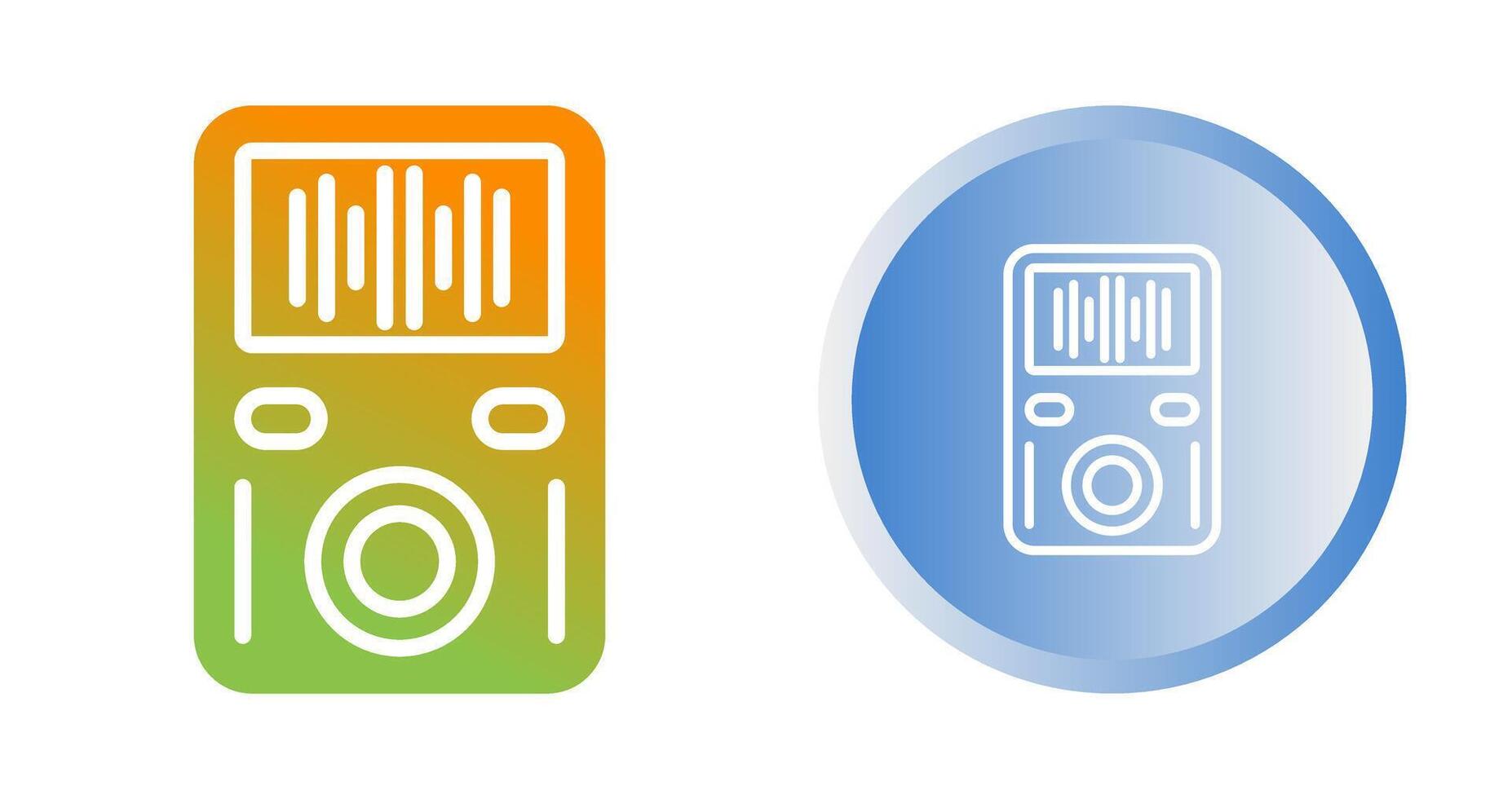 MP3 Player Vector Icon