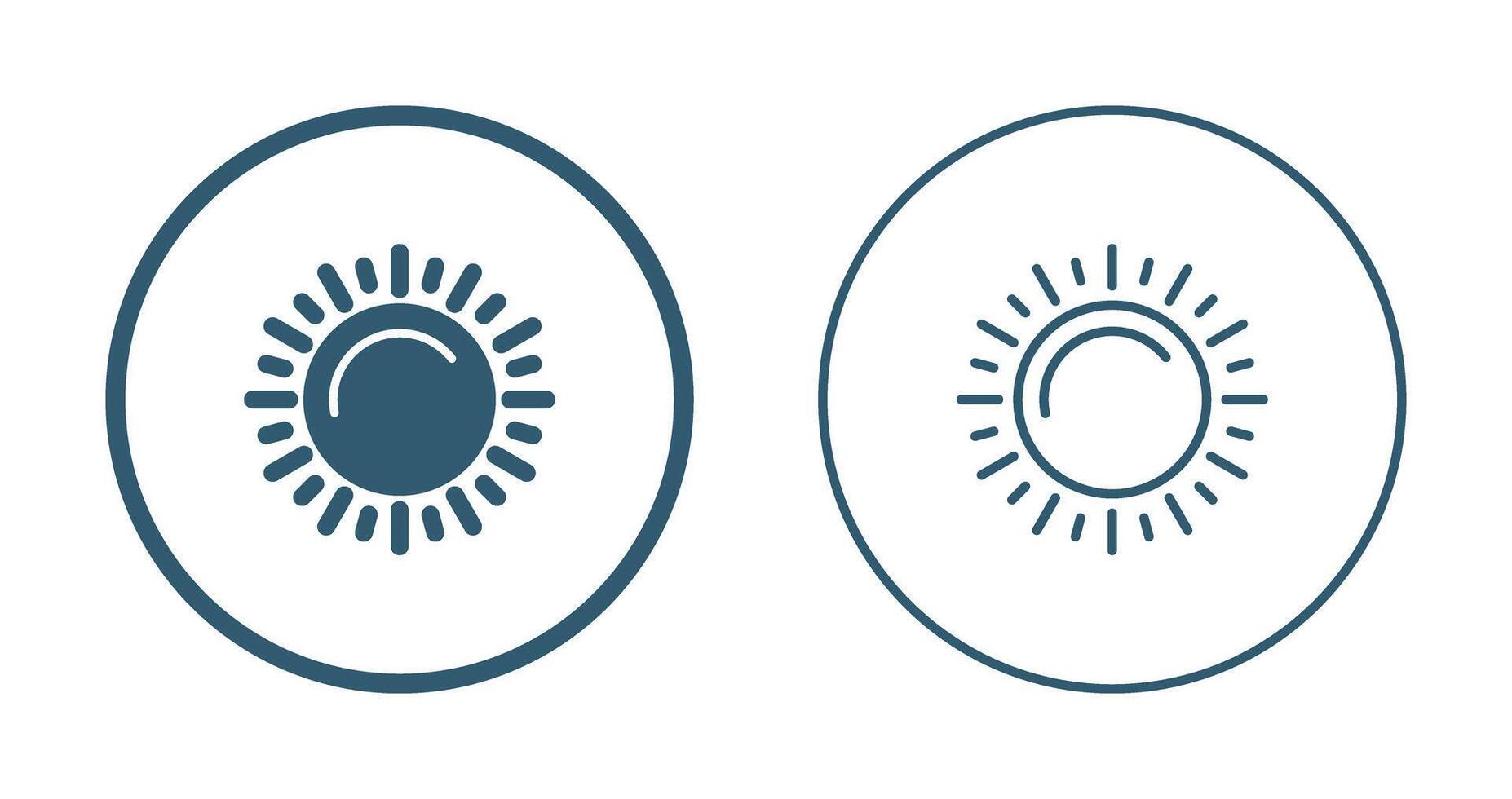 Sun Vector Icon