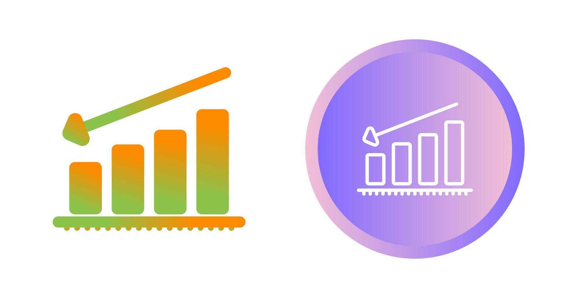 Chart Decreasing Vector Icon