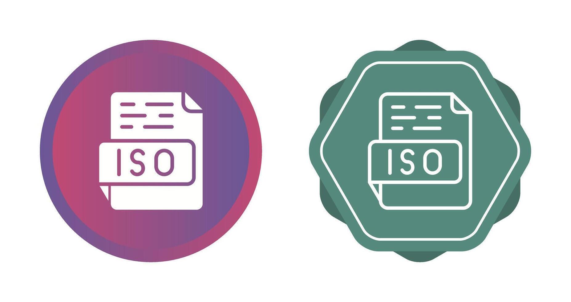 ISO Vector Icon