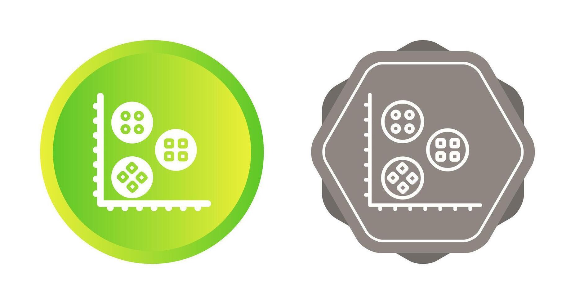 Cluster Analysis Vector Icon
