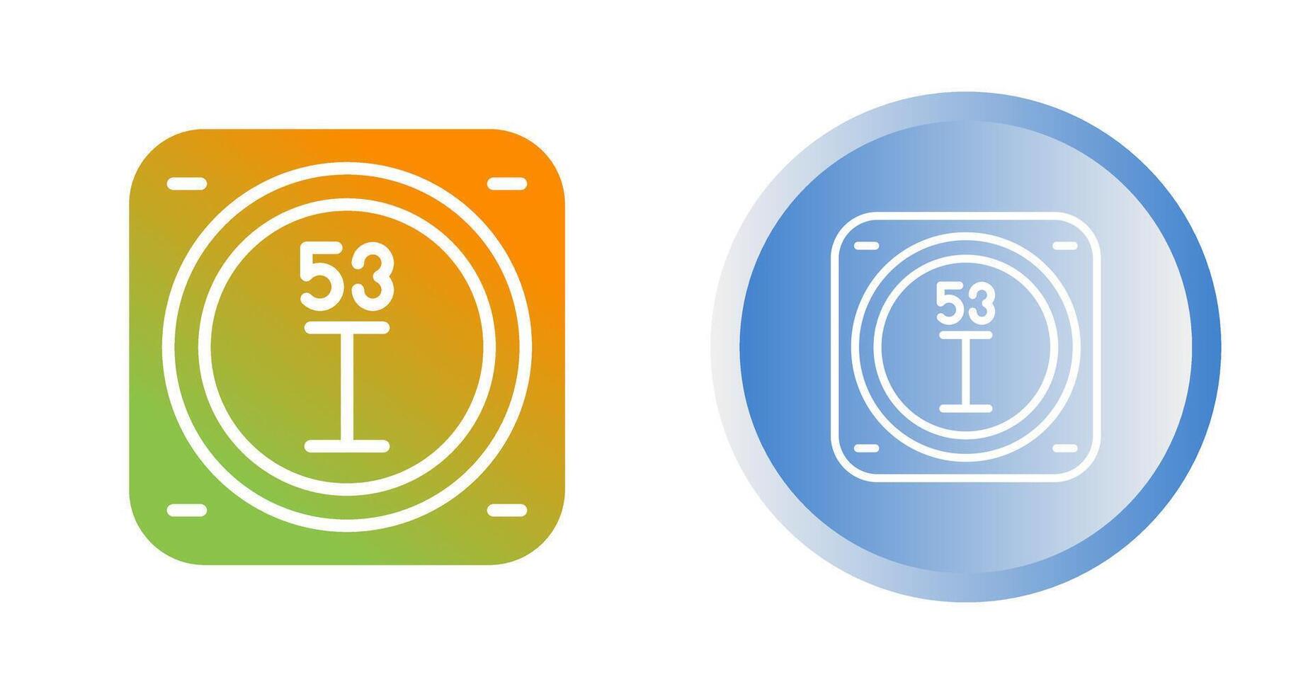 Chemical Element Vector Icon